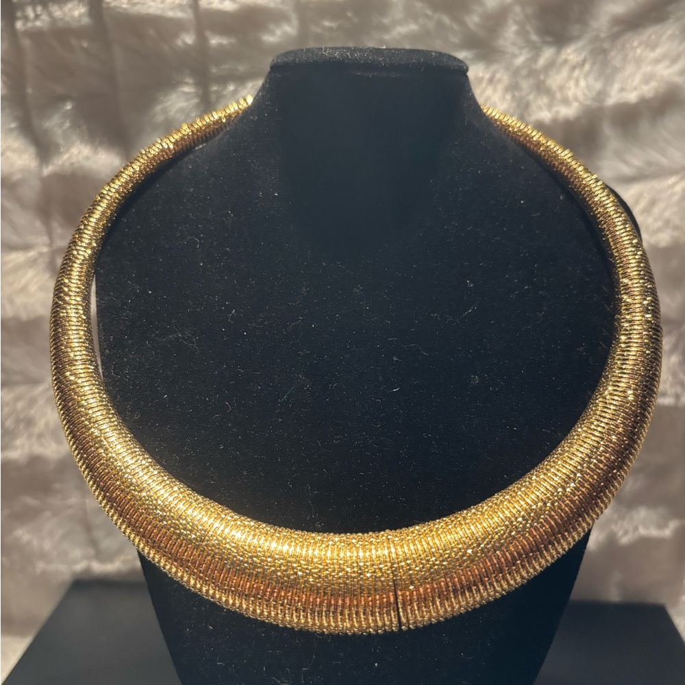 Kenneth Jay Lane Gold-Tone Coil Necklace